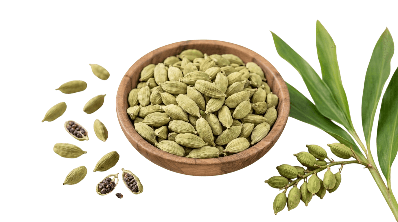 Authentic pure botanicals of Elaichi Green Tea